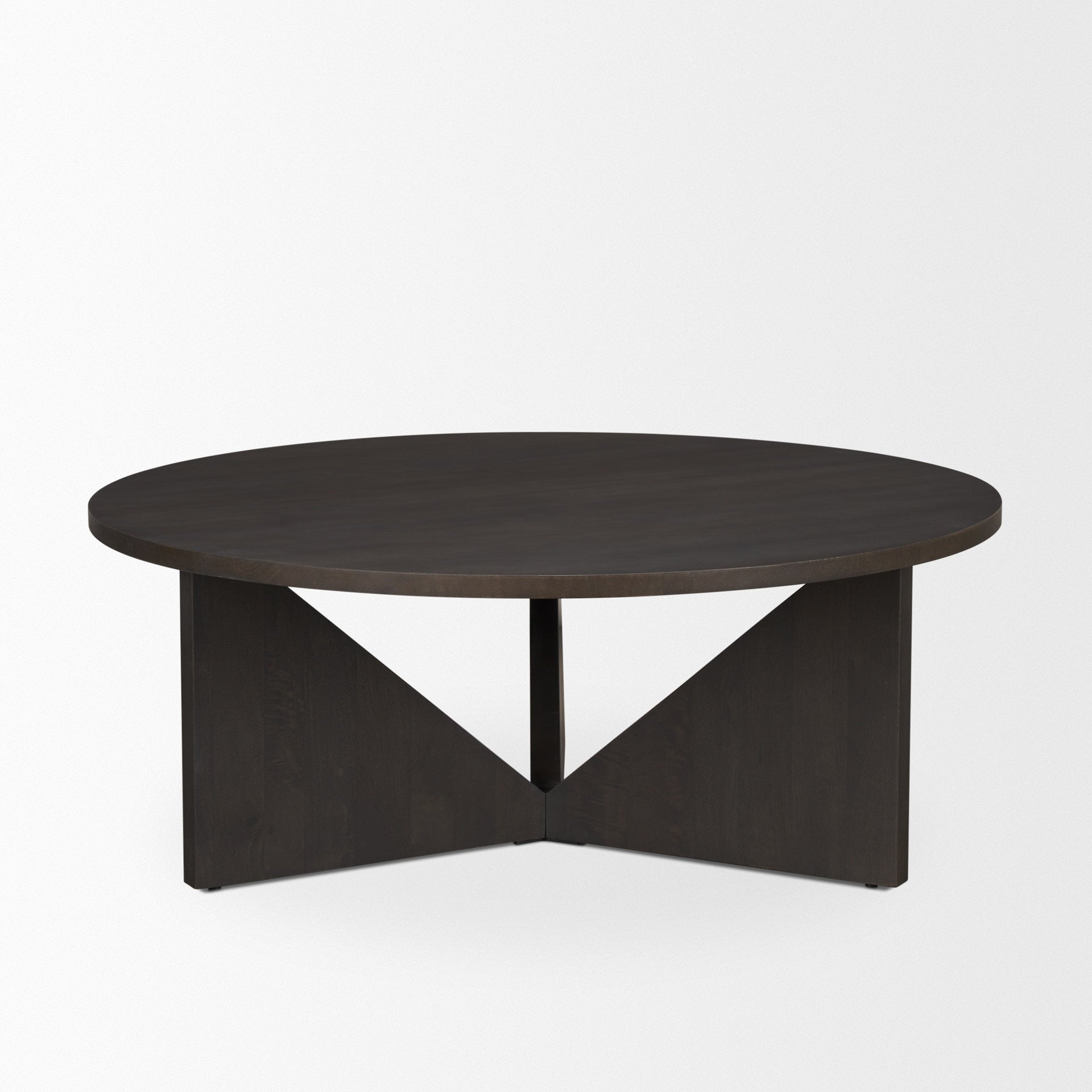 Mercana Tarro 44" x 44" x 17.5" Mango Wood Coffee Table