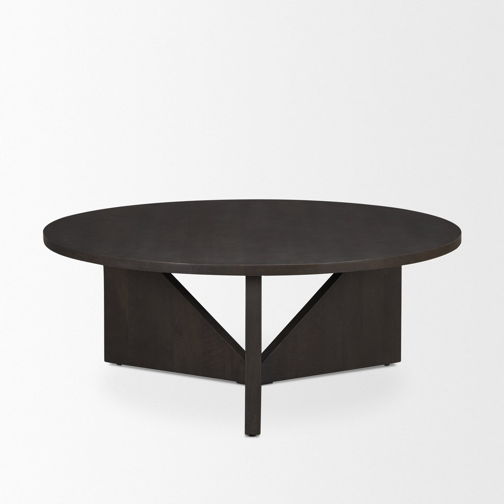 Mercana Tarro 44" x 44" x 17.5" Mango Wood Coffee Table