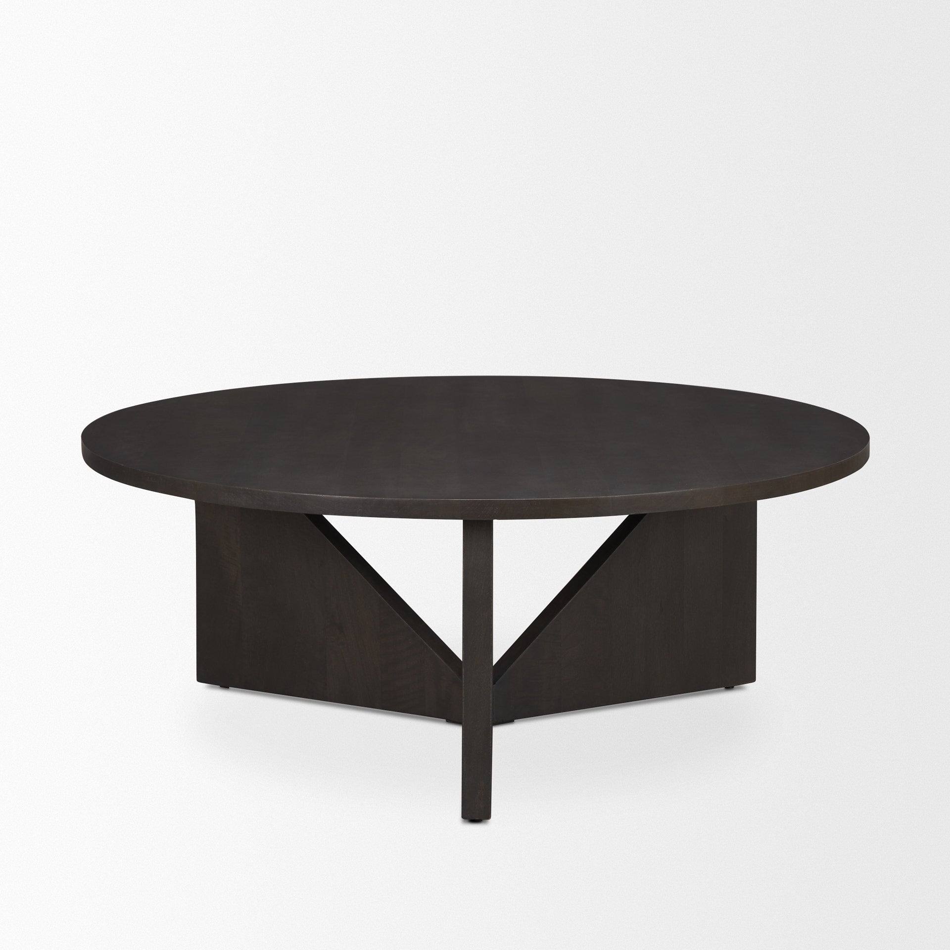 Mercana Tarro 44" x 44" x 17.5" Mango Wood Coffee Table