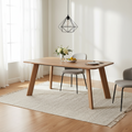 Mercana Welborn 72" x 40" x 30" Solid Wood Dining Table