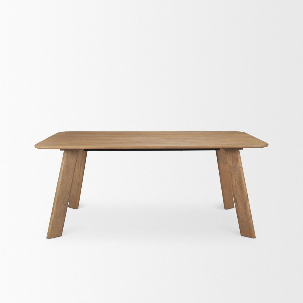 Mercana Welborn 72" x 40" x 30" Solid Wood Dining Table