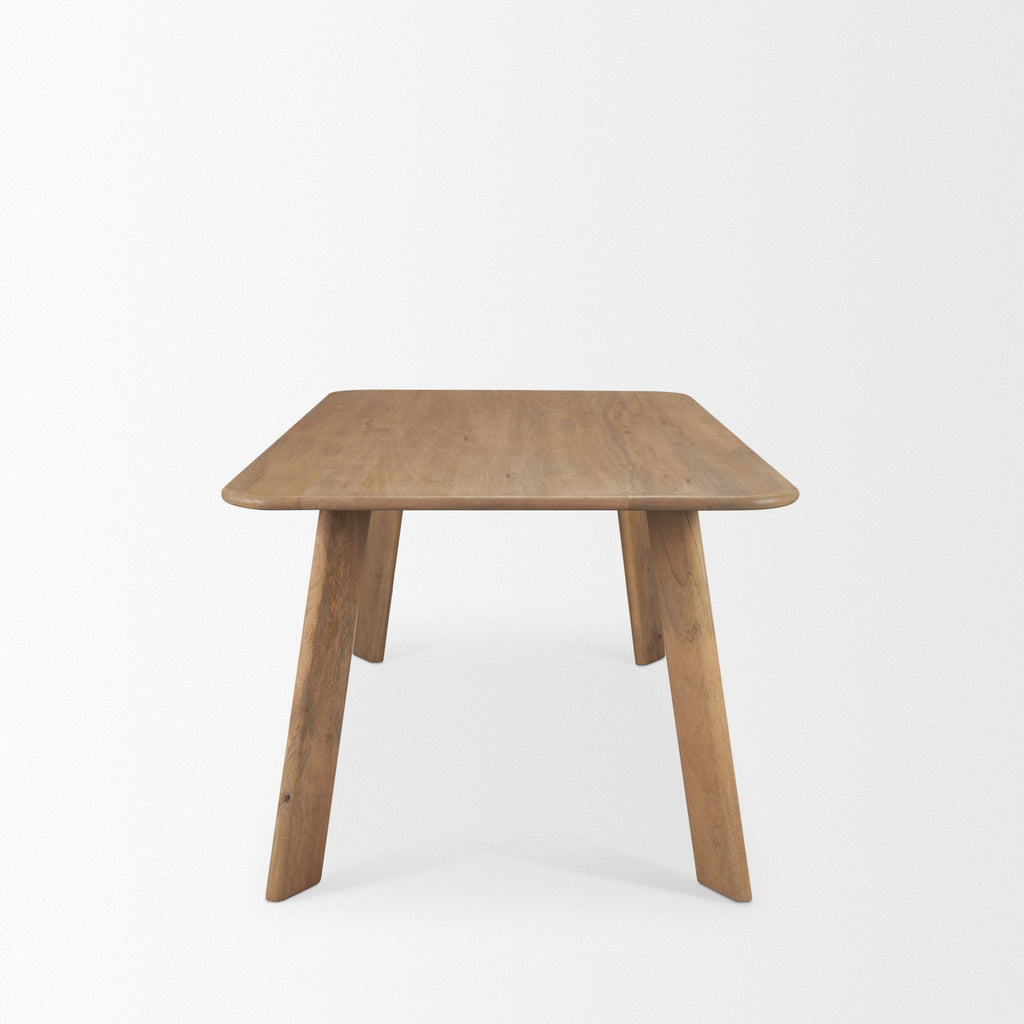 Mercana Welborn 72" x 40" x 30" Solid Wood Dining Table