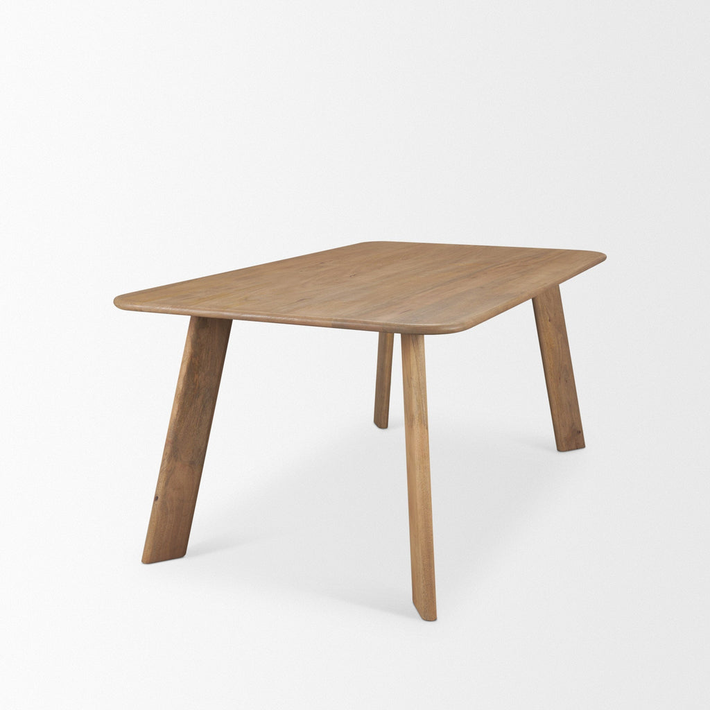 Mercana Welborn 72" x 40" x 30" Solid Wood Dining Table