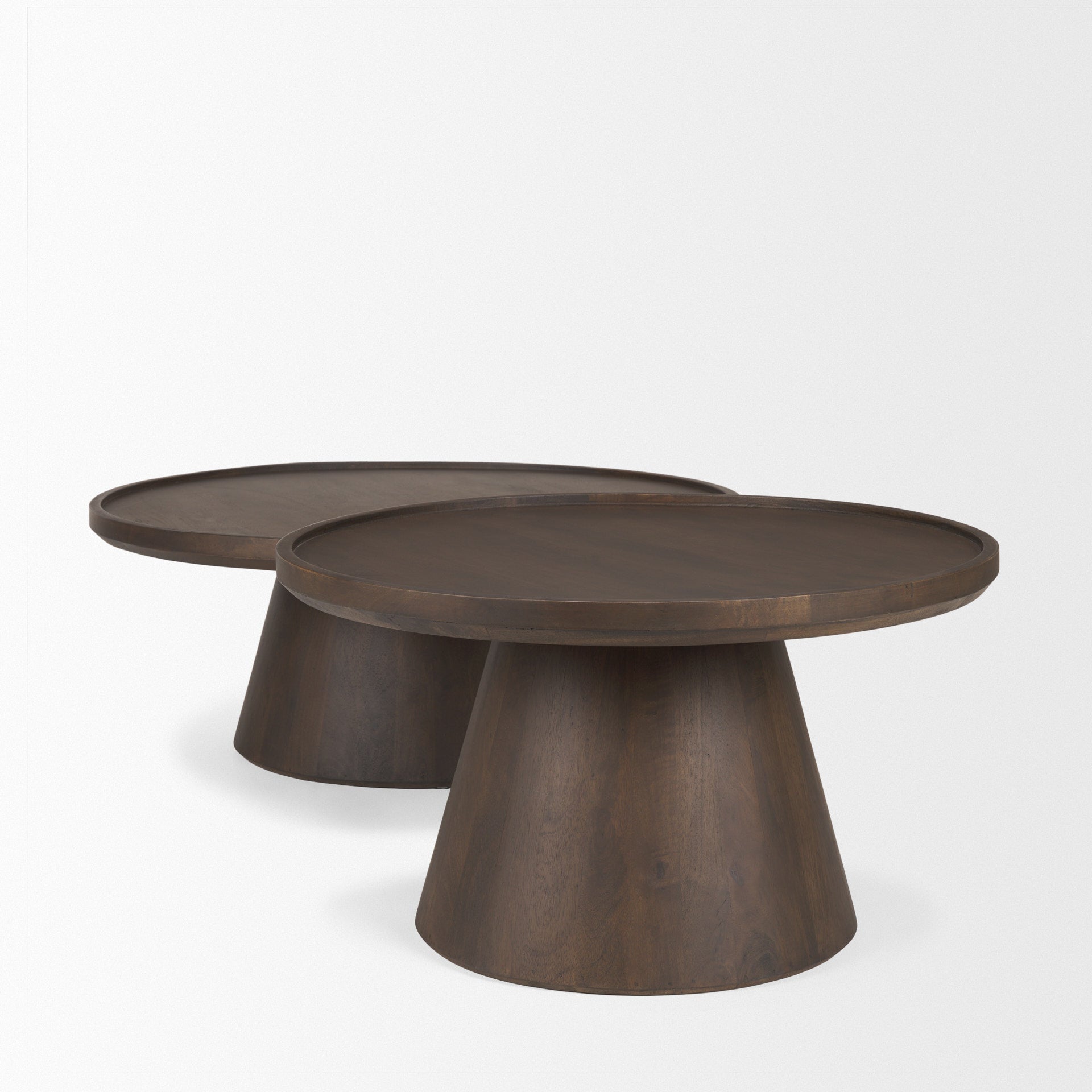 Mercana Takoda 36" x 36" x 13.5" Solid Wood Coffee Table