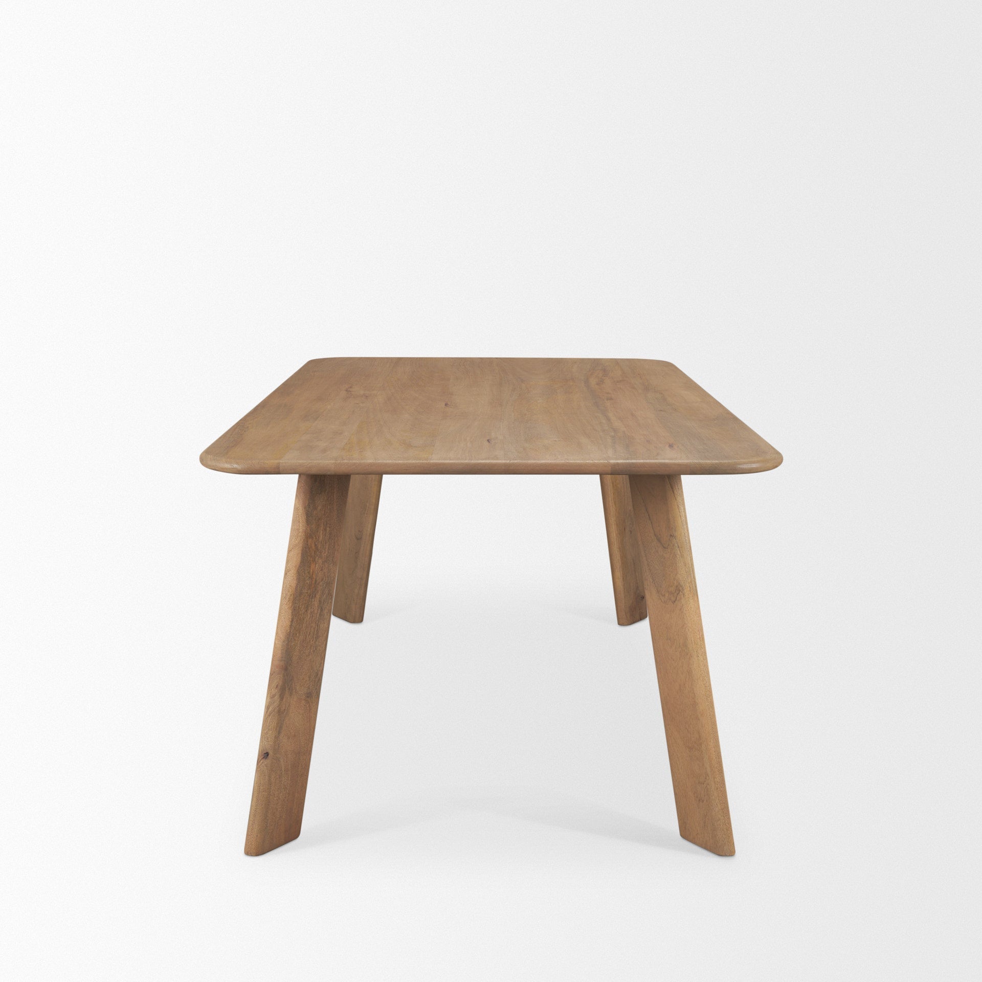 Mercana Welborn 84" x 42" x 30" Solid Wood Dining Table