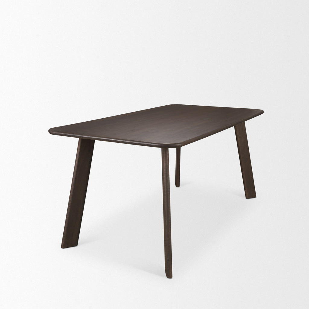 Mercana Welborn 72" x 40" x 30" Solid Wood Dining Table