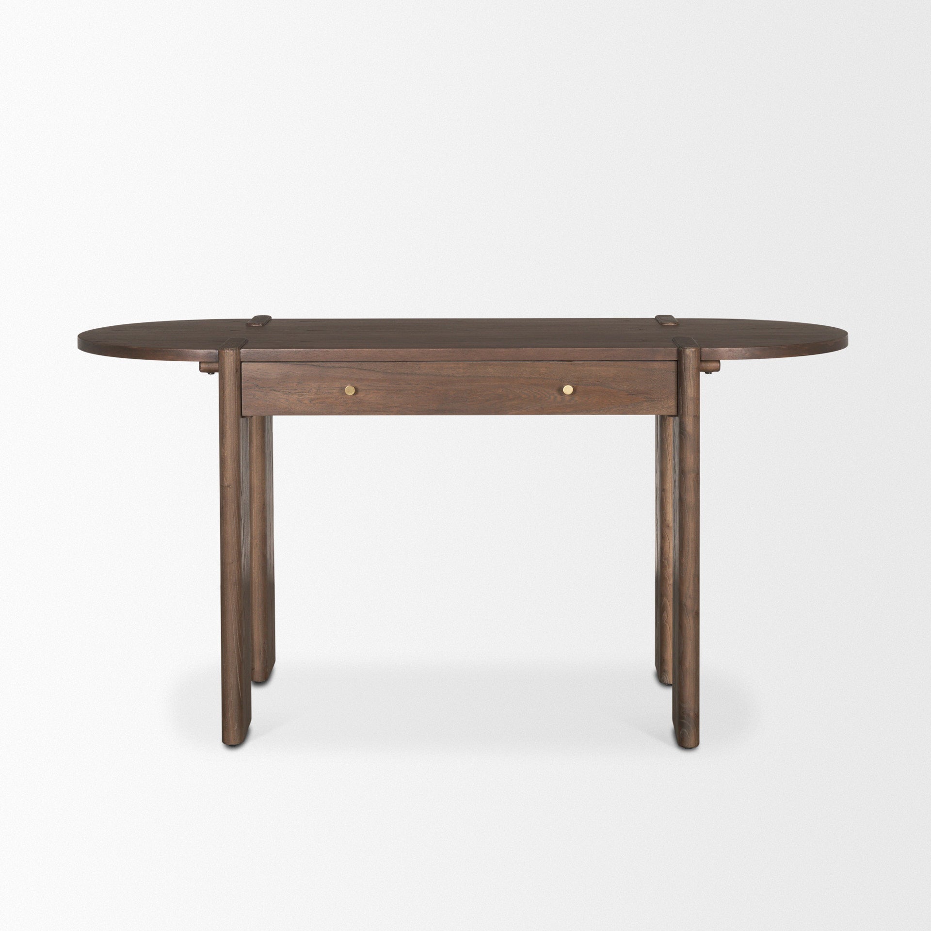 Mercana Sohan 59" x 25" x 30" Solid + Manufactured Wood Desk