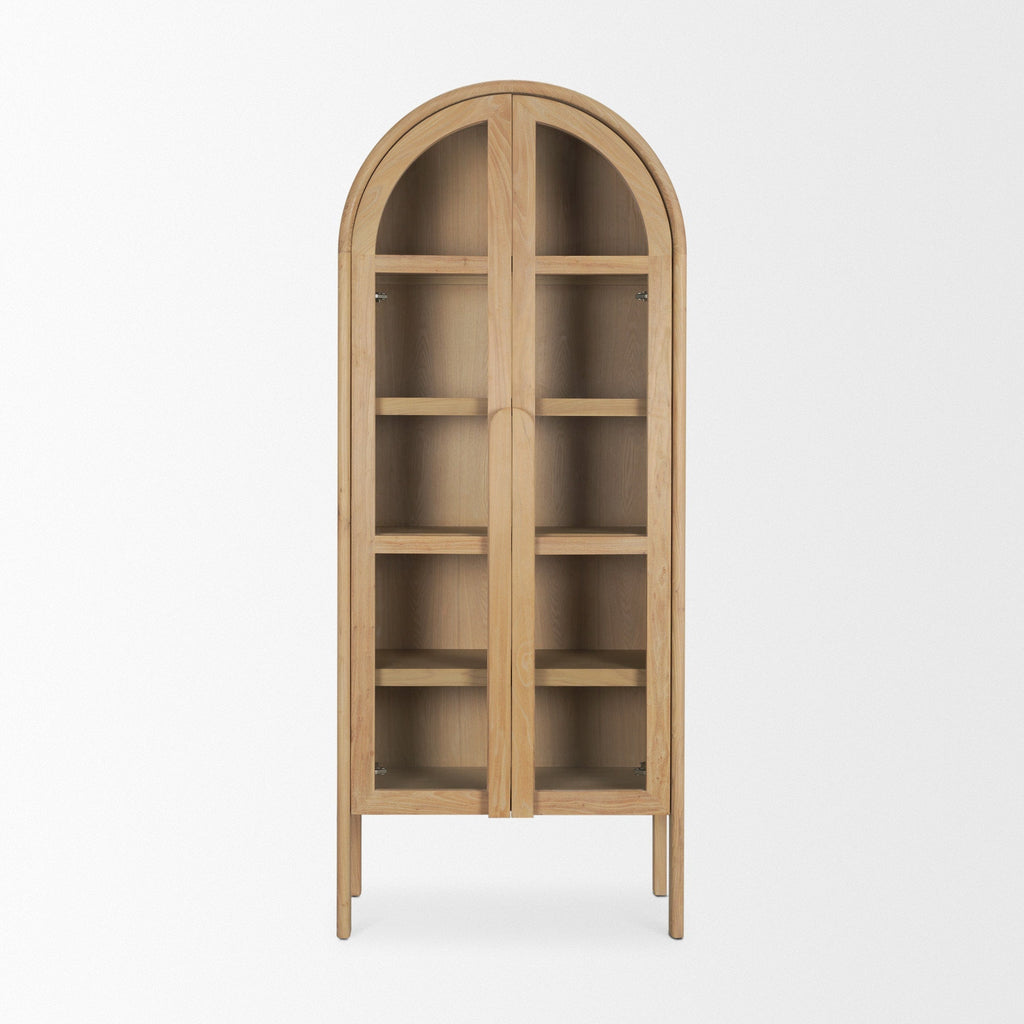 Mercana Callum 31" x 17.7" x 79" Display Cabinet
