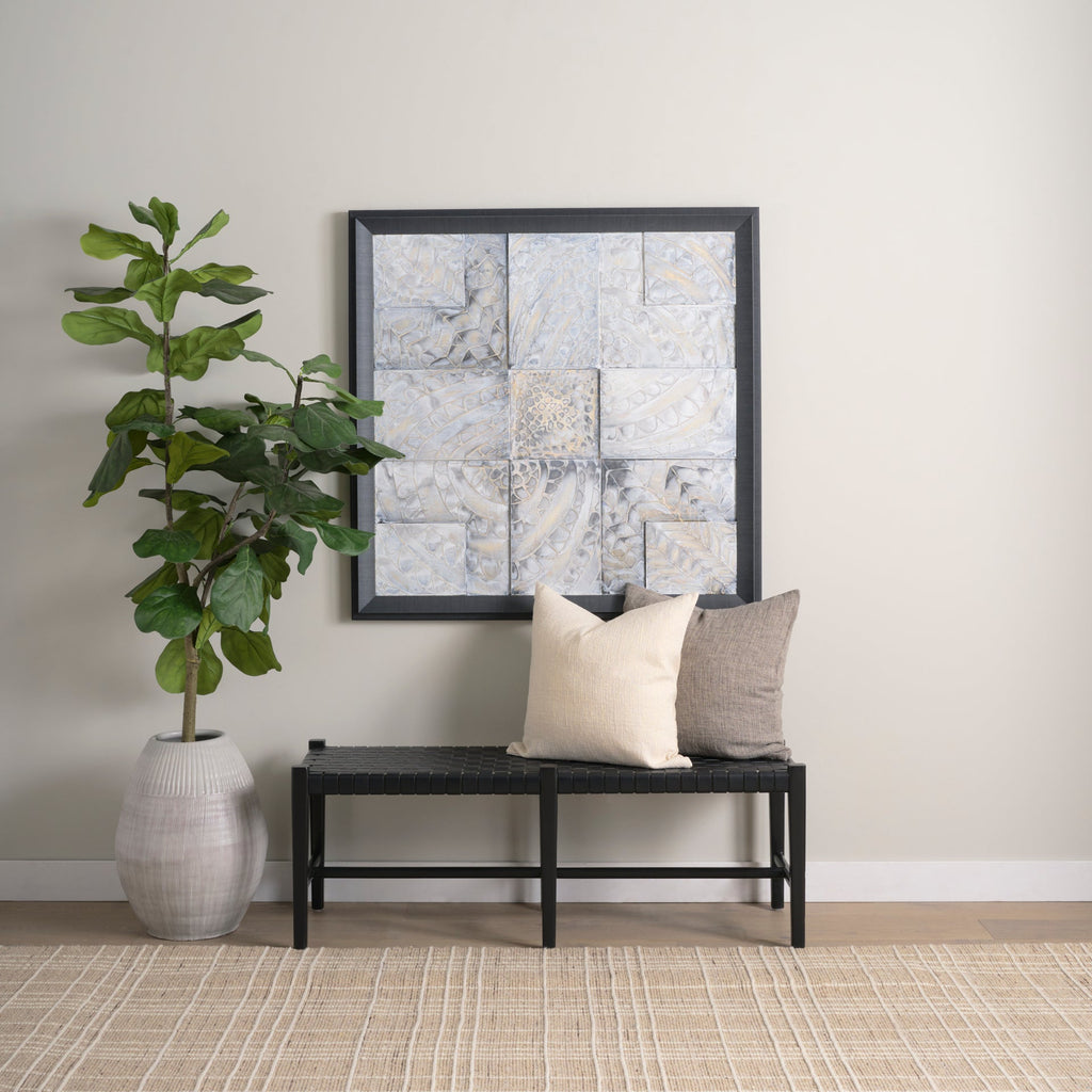 Mercana Jacklyn 22" x 22" x 0.2" Fabric Pillow cover