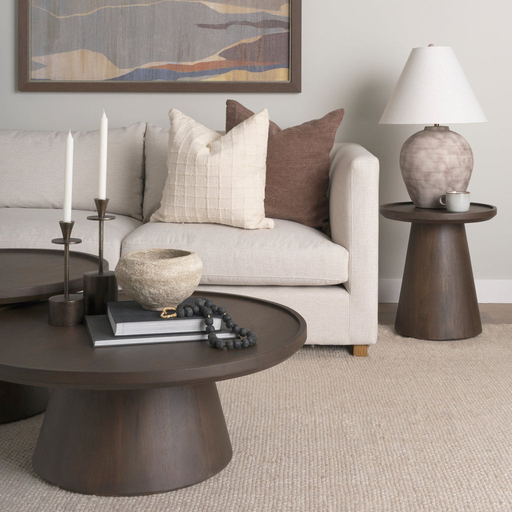 Mercana Takoda 36" x 36" x 13.5" Solid Wood Coffee Table