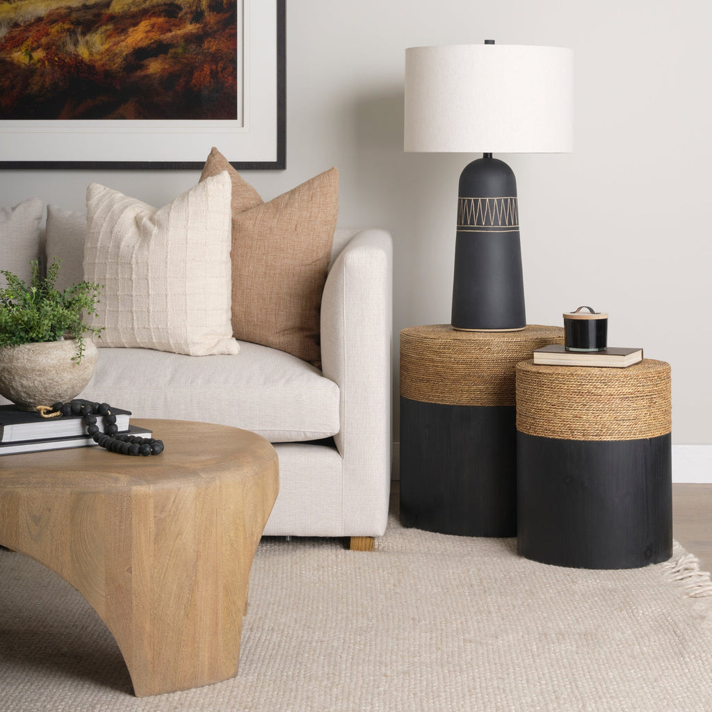 Mercana Wenopa 33.5" x 18.8" x 19.8" Side Table