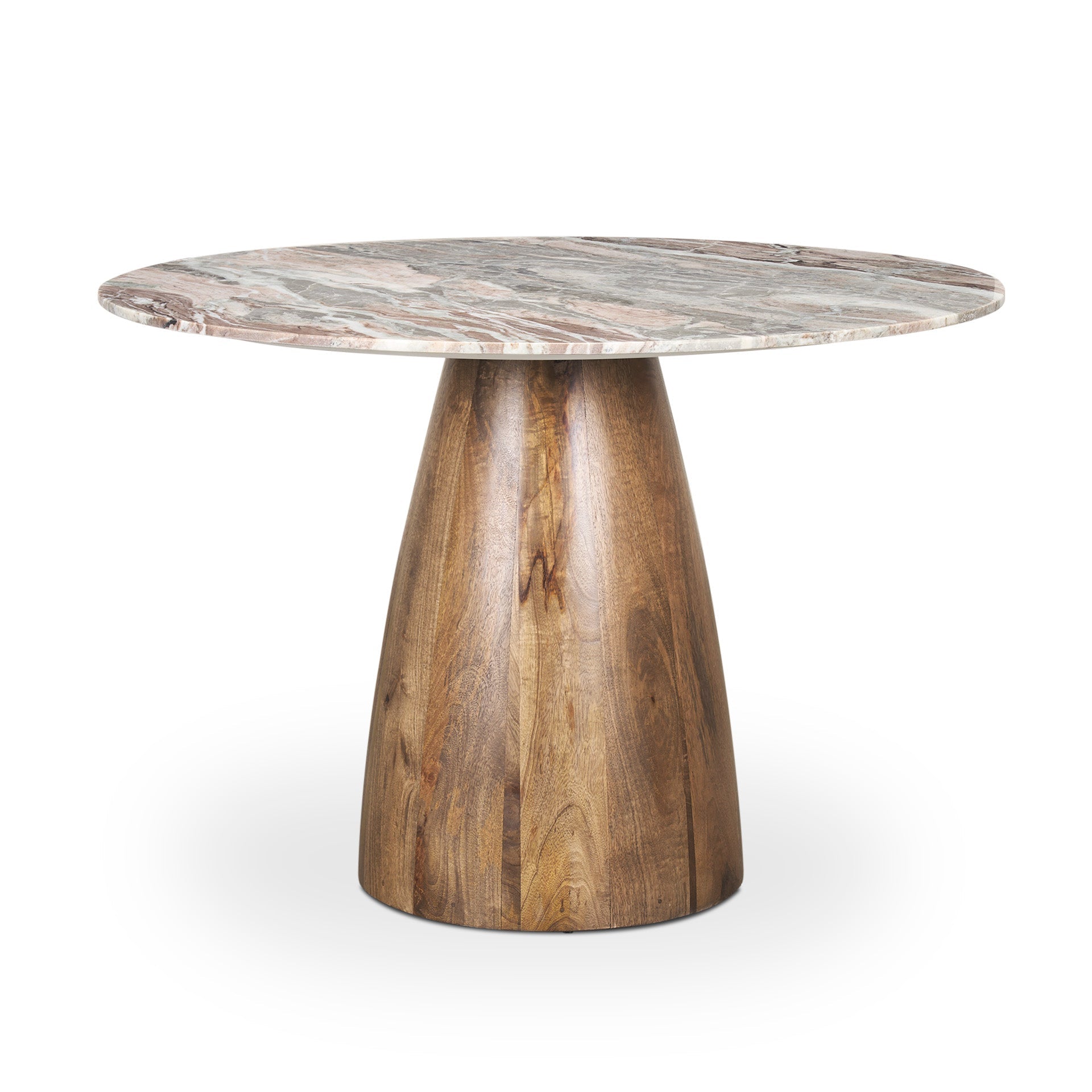 Mercana Allyson 54" x 54" x 30" Solid Wood,Stone Dining Table