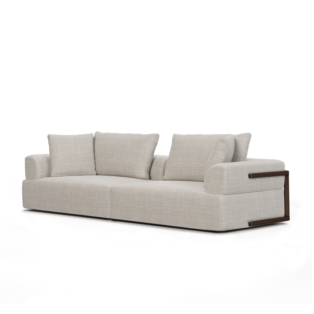 Mercana Warner 113" x 40.2" x 32.7"  Sectional Sofa - A