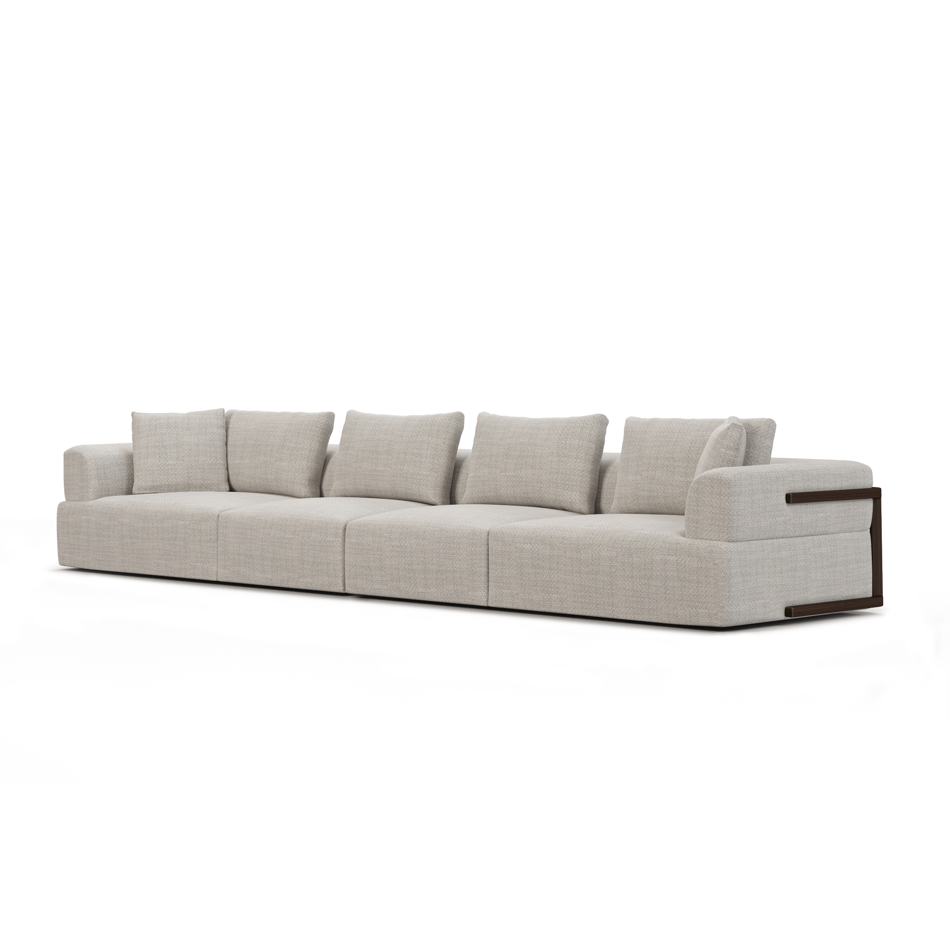 Mercana Warner 167" x 40.2" x 32.7"  Sectional Sofa - B