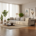 Mercana Warner 167" x 40.2" x 32.7"  Sectional Sofa - B