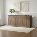 Mercana Braxton 81.8" x 19" x 36" Solid Wood Sideboard