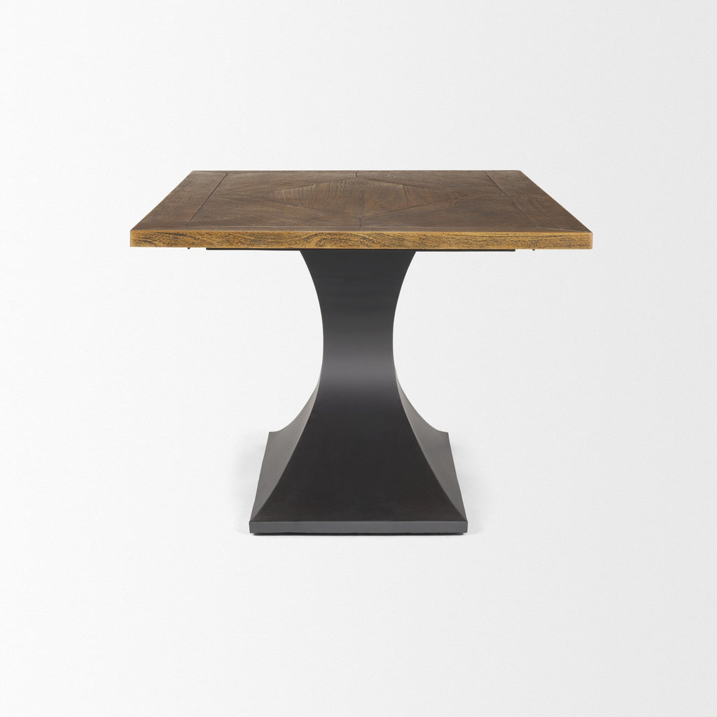 Mercana Maxton 79" x 39" x 30" Solid Wood Dining Table