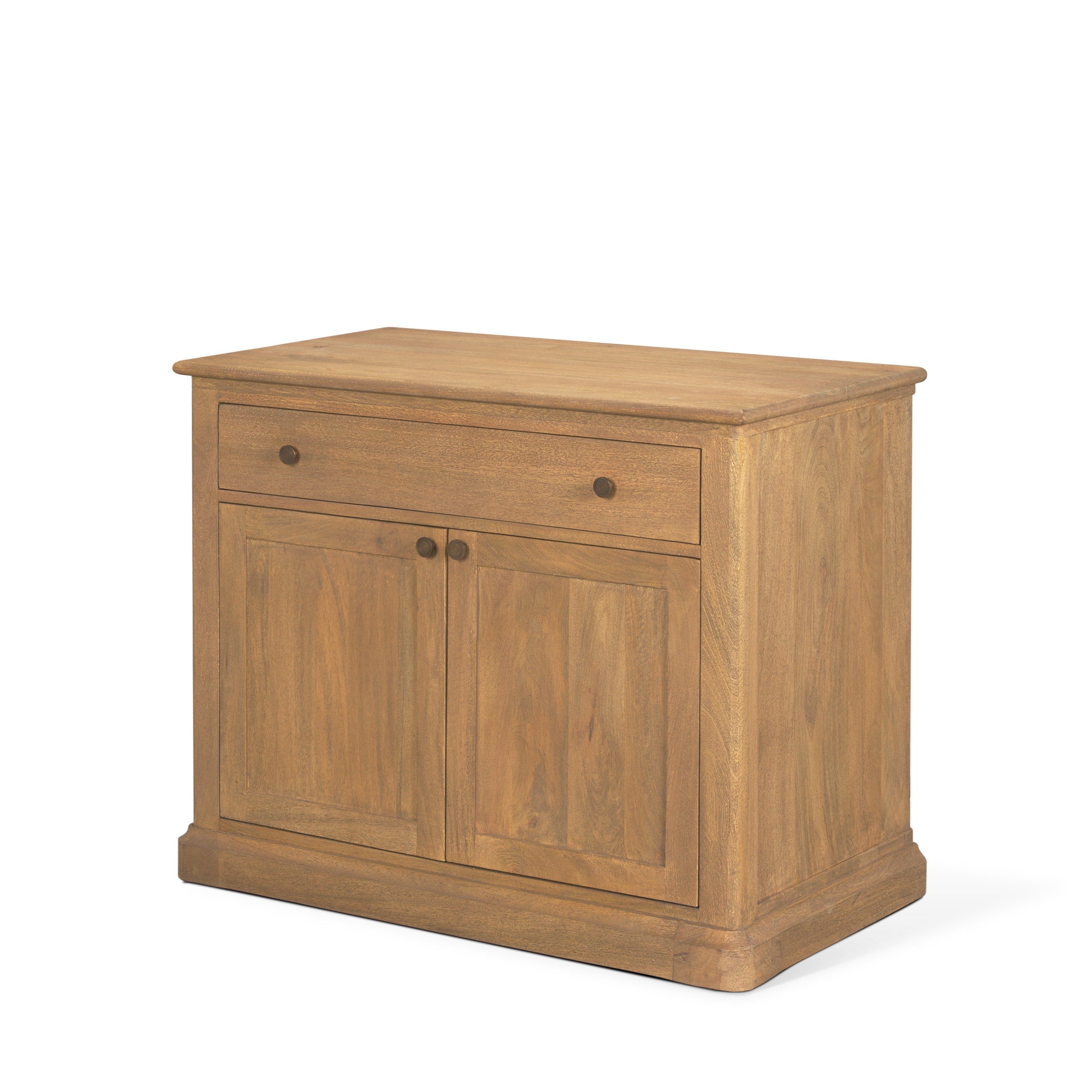 Mercana Braxton 34" x 18.5" x 27" Wood Accent Cabinet