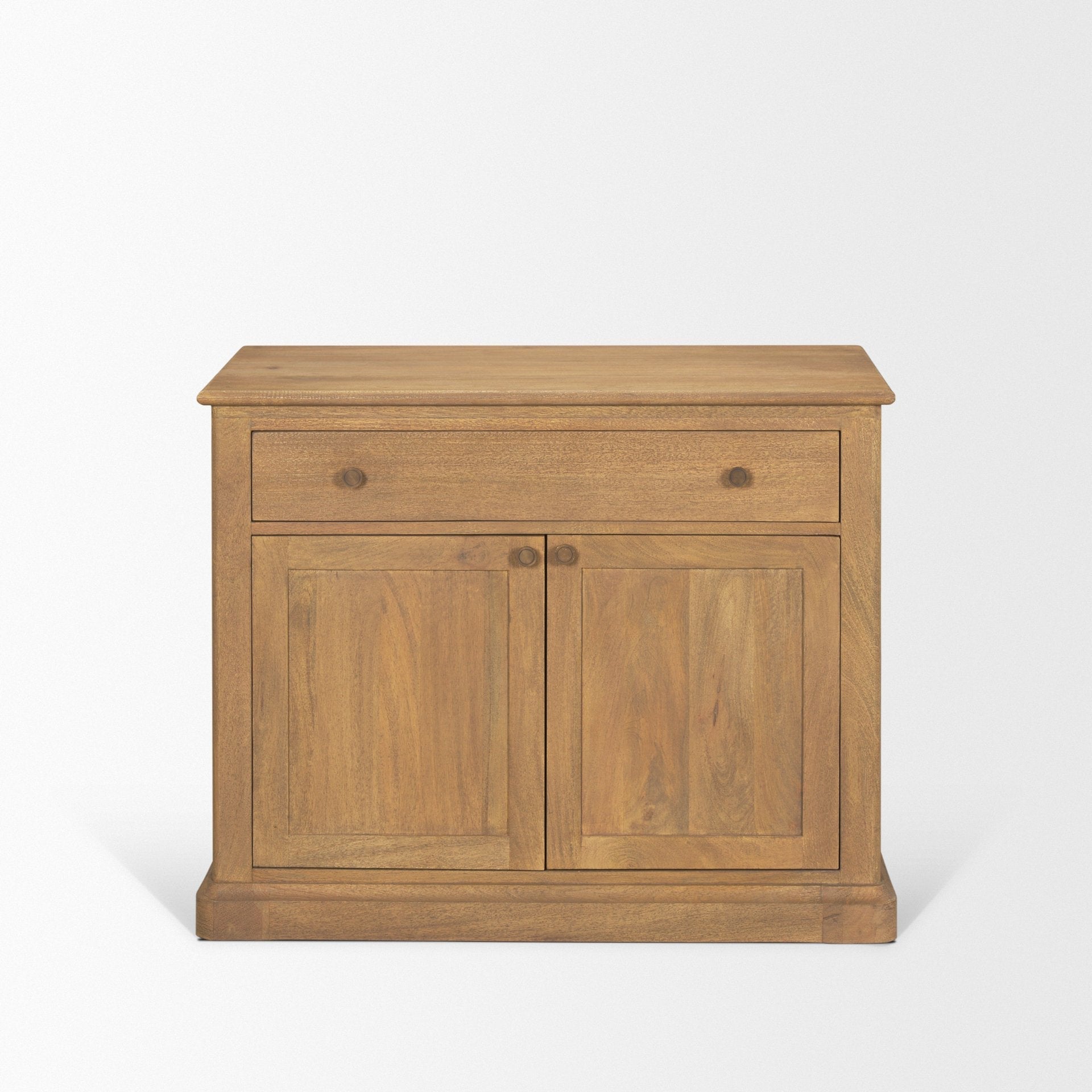 Mercana Braxton 34" x 18.5" x 27" Wood Accent Cabinet