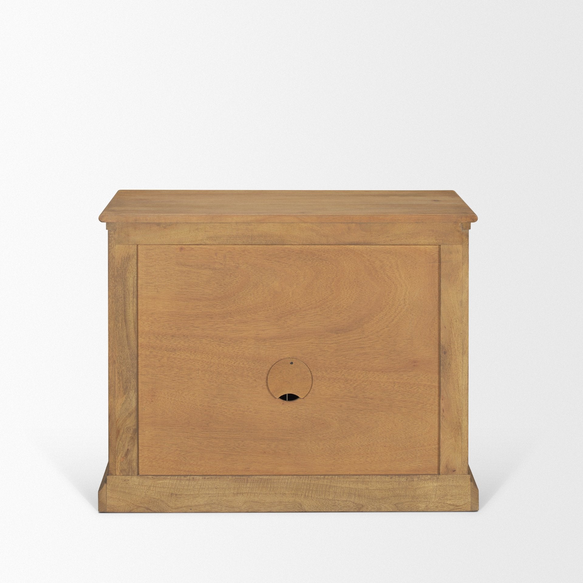 Mercana Braxton 34" x 18.5" x 27" Wood Accent Cabinet