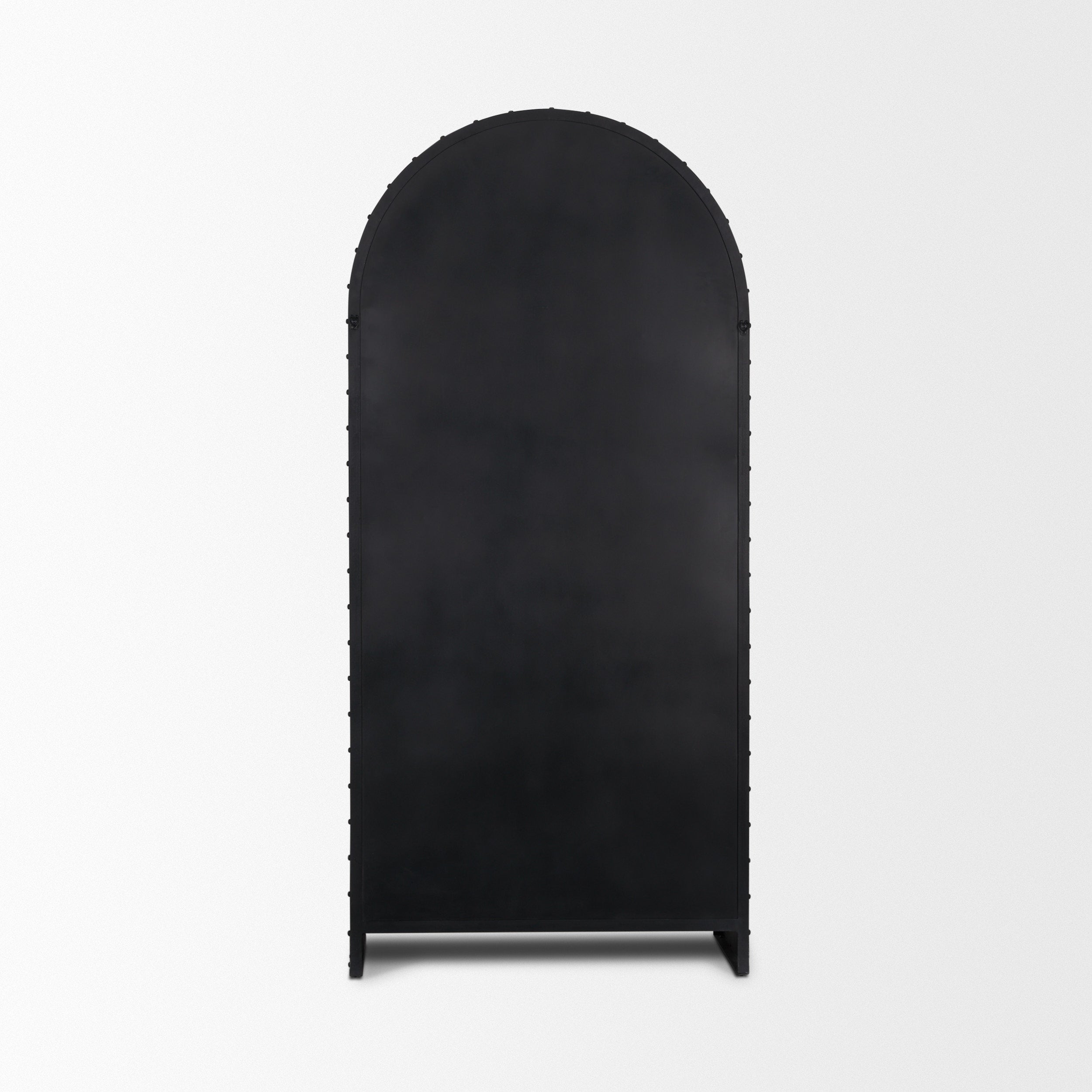 Mercana Gehry 33.3" x 16.3" x 72.3" Iron Display Cabinet