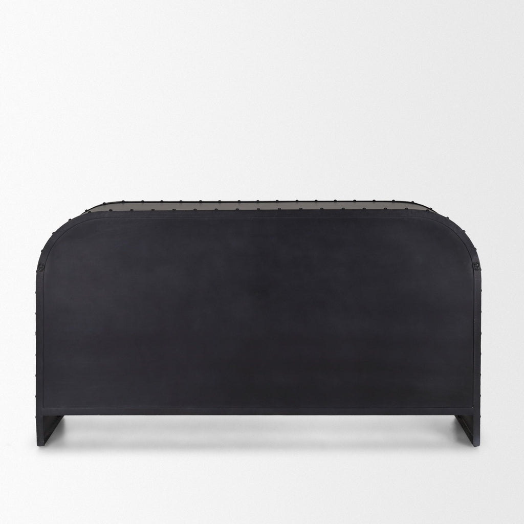Mercana Gehry 62.3" x 16.5" x 33.3" Solid Wood Sideboard
