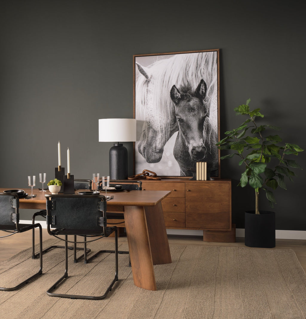 Mercana Leo 21" x 21" x 29.5" Metal Table Lamp