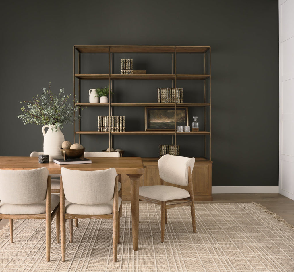 Mercana Suvan 72" x 36" x 30" Solid Wood Dining Table