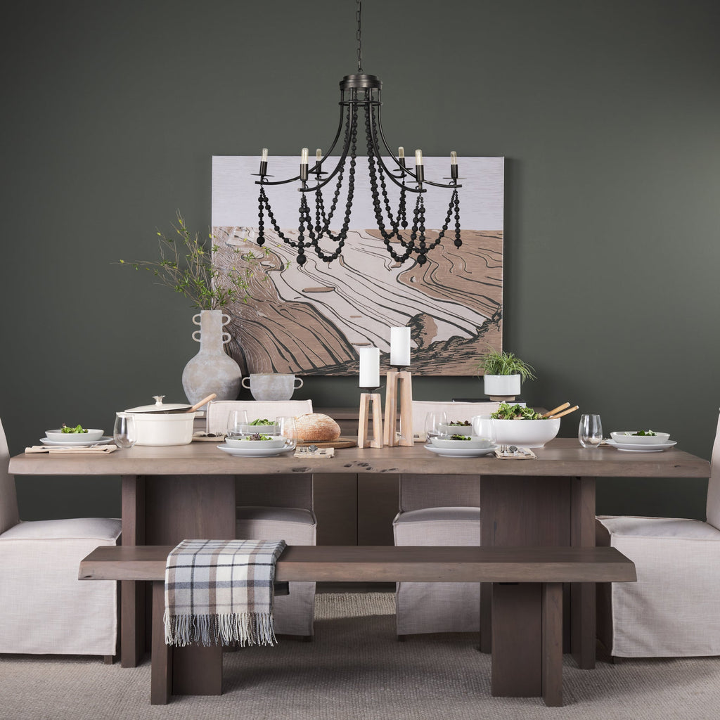 Mercana Selma 37.8" x 33.3" x 96.9" Metal Chandelier