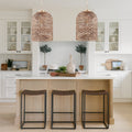 Mercana Sana 17.5" x 17.5" x 26" Watergrass Pendant Lighting