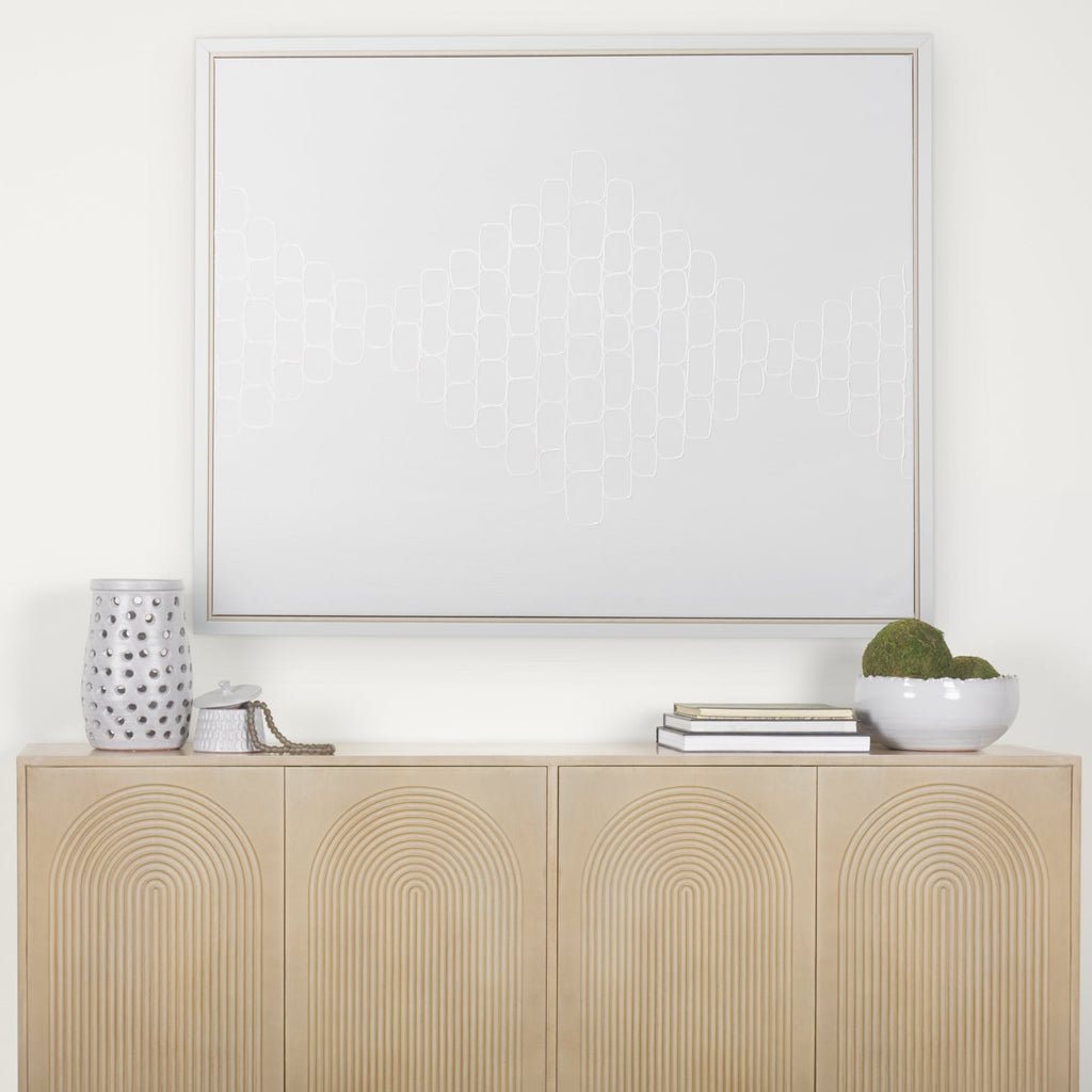 Mercana Tucker 71.8" x 15" x 30" Solid Wood Sideboard