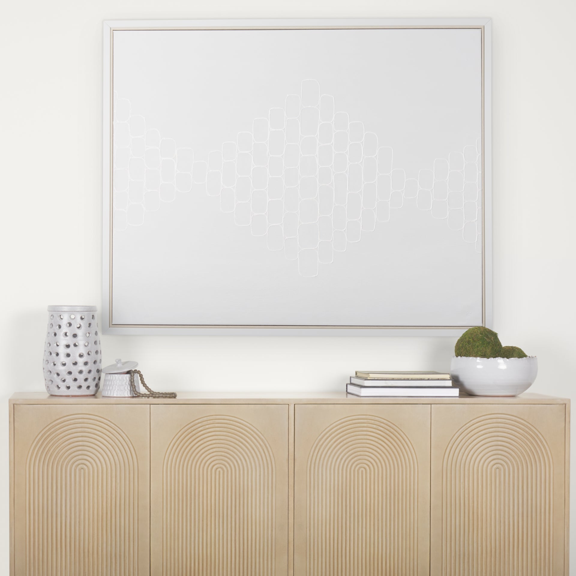 Mercana Tucker 71.8" x 15" x 30" Solid Wood Sideboard