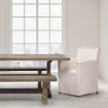 Mercana Elbert 23.5" x 22" x 35.3" Solid Wood Dining Chair