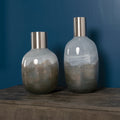 Mercana Onega 8" x 8" x 12.8" Glass Vase