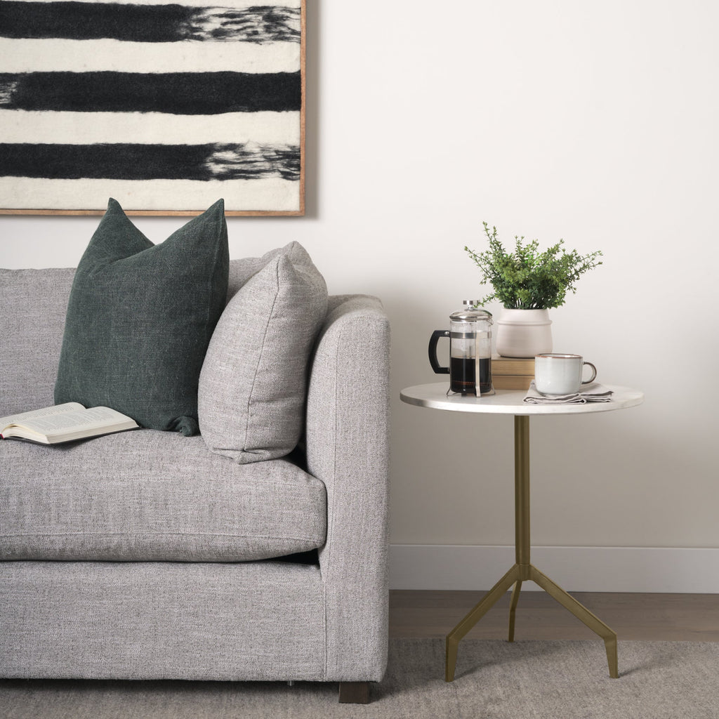 Mercana Serre 20" x 22.5" x 20" Metal Side Table
