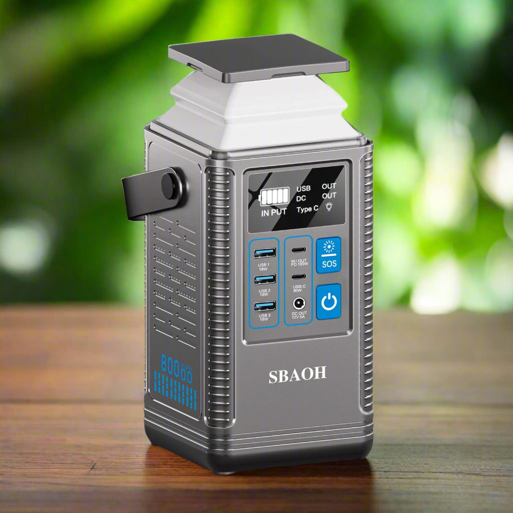 ⚡ 296 Wh Portable Camping Power Station