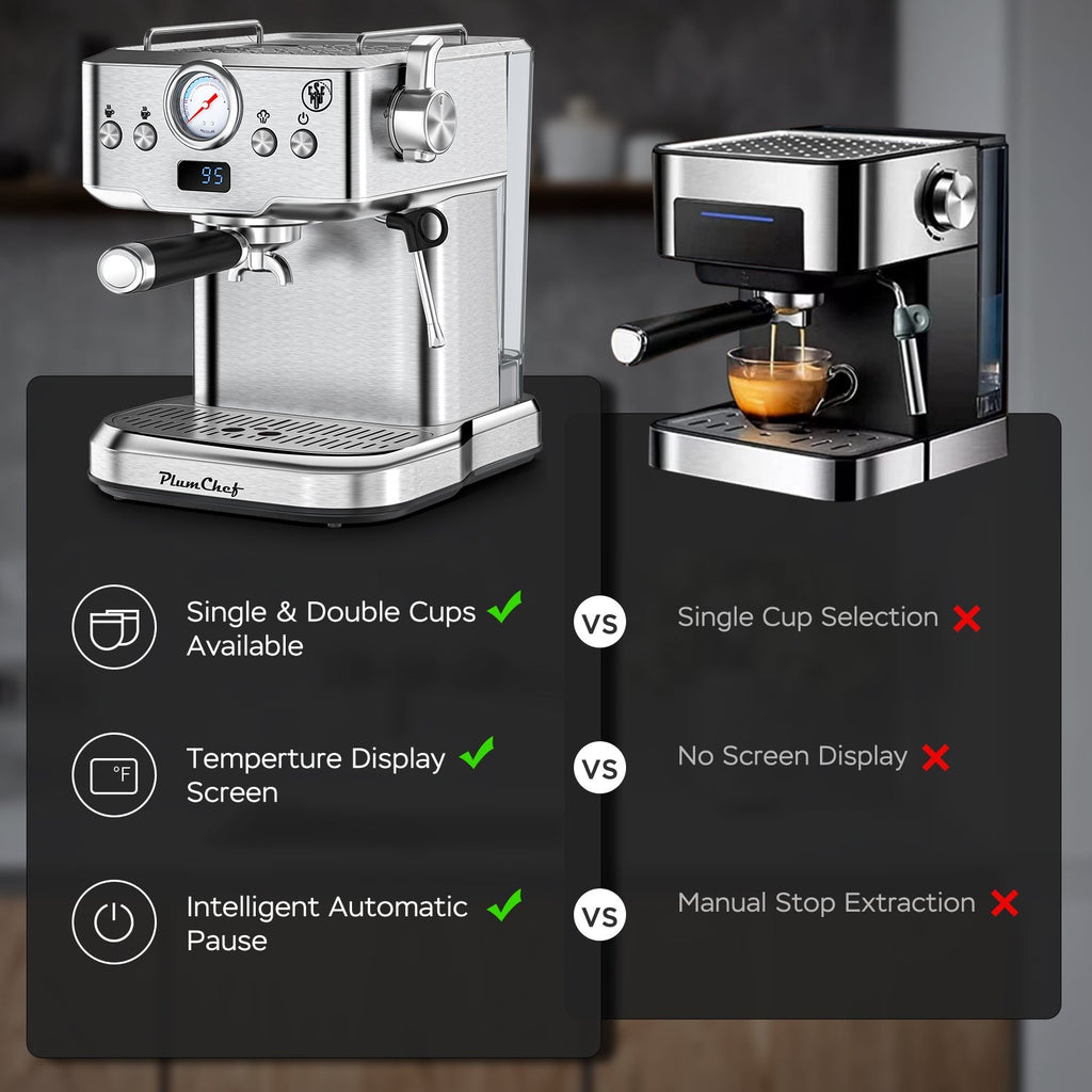 ☕ 20-Bar Professional Espresso Machine