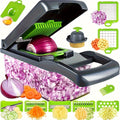 13-in-1 Multifunctional Vegetable Chopper Professional Onion Chopper with 8 Blades for Restaurant Kitchen