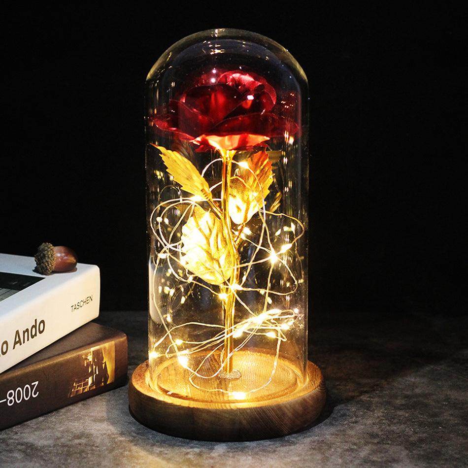 Bouquet Glass Cover Rose | Valentines Gifts for Girlfriend