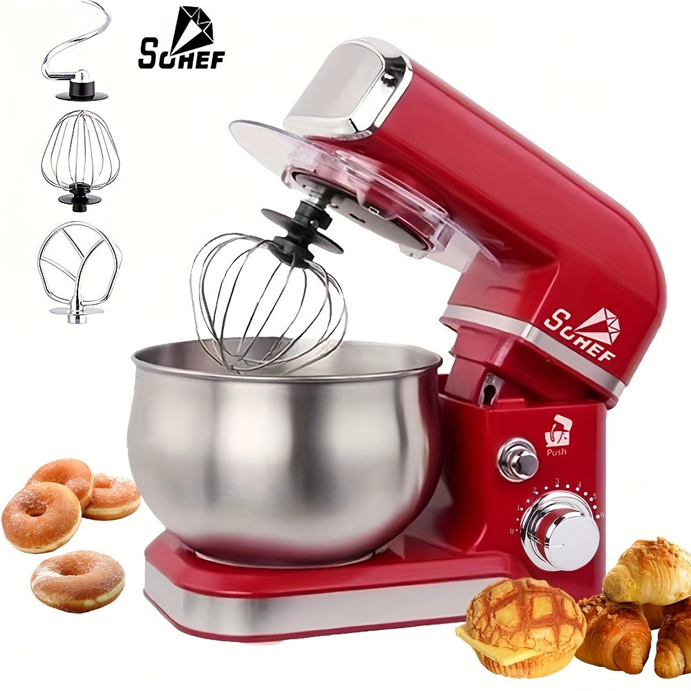 Fully Automatic Multi-functional Kitchen Electric Mixer, Automatic Dough Mixer, Home Whisk, Electric Food Mixer, Stand Mixer Cook MachineFully Automat