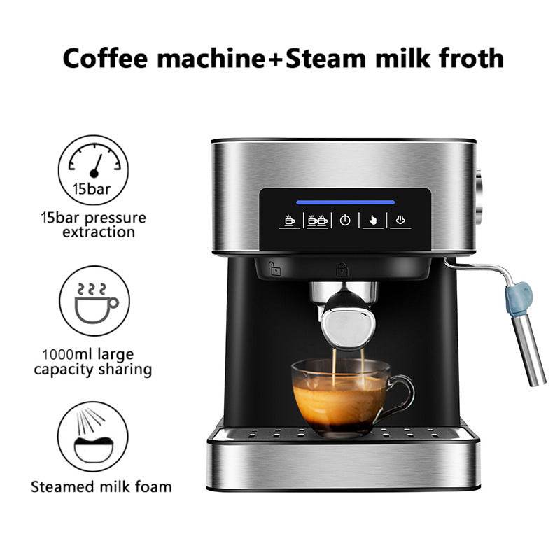Home Espresso Machine with Milk Frother
