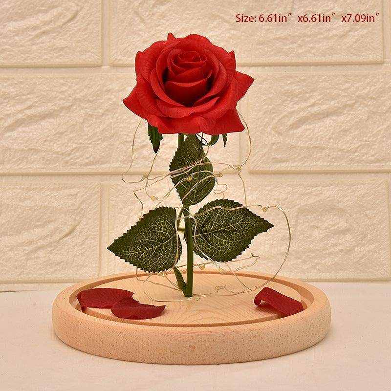 Glass Cover Rose LED Super Light