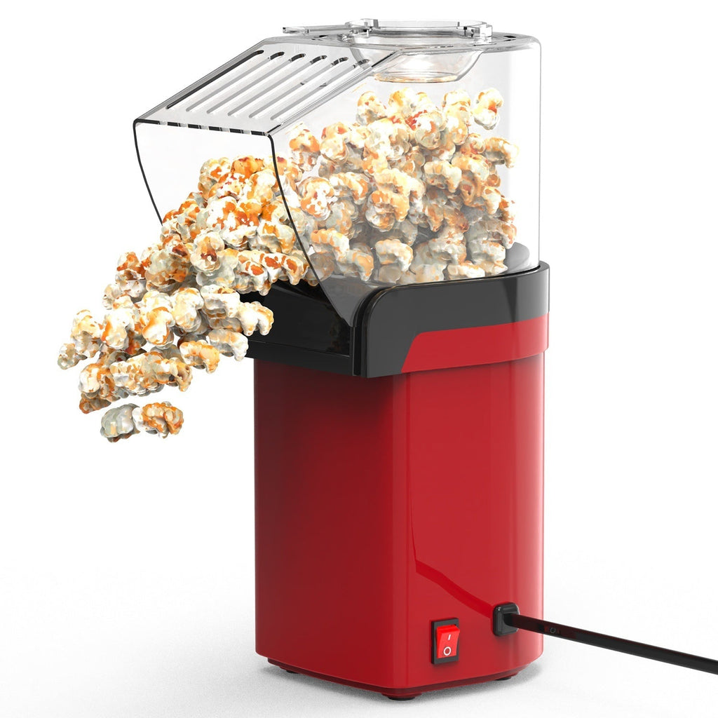 🍿 Electric Hot Air Popcorn Popper – 1200W Oil-Free Popcorn Maker