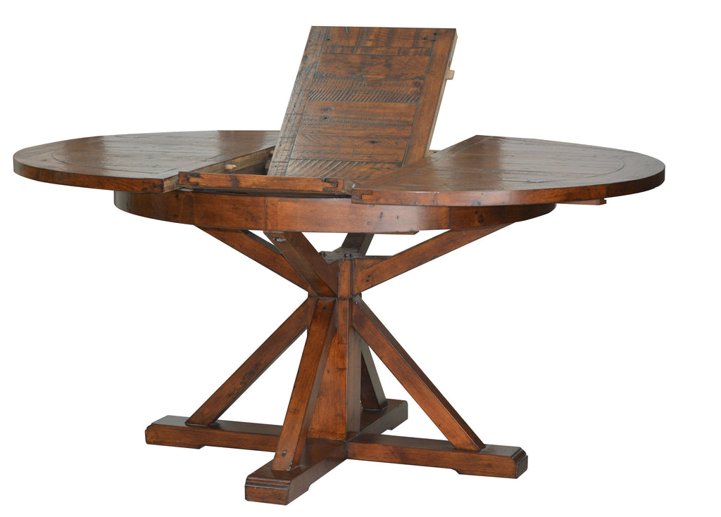 LH Home Irish Coast Round 47/63" Extension Dining Table