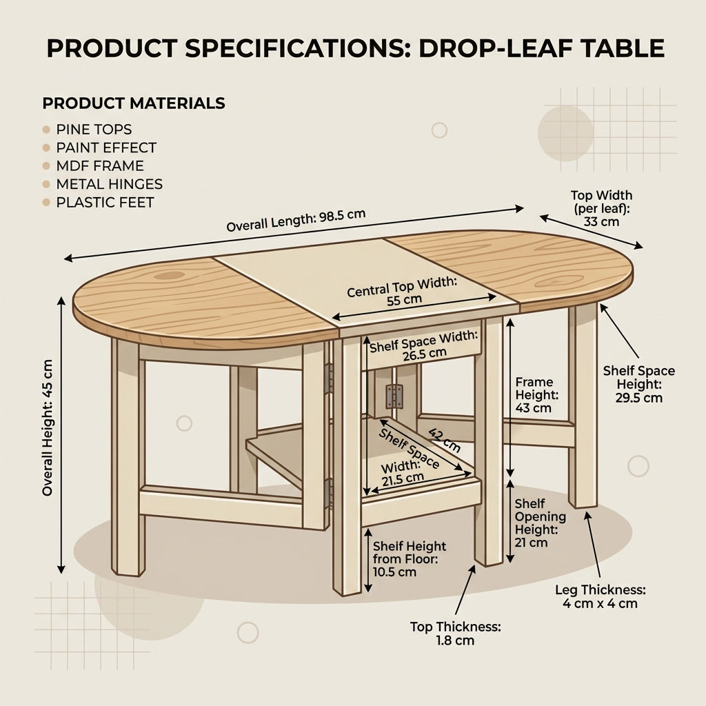 Santos Space Saving Coffee Table
