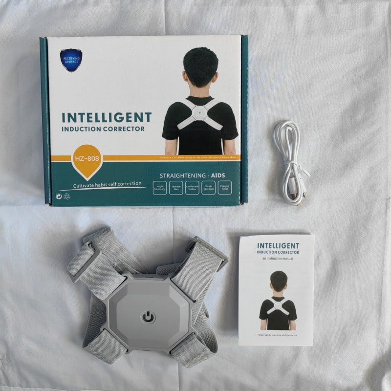 🧍 Smart Adjustable Posture Corrector Belt – Kids & Adults Posture Support