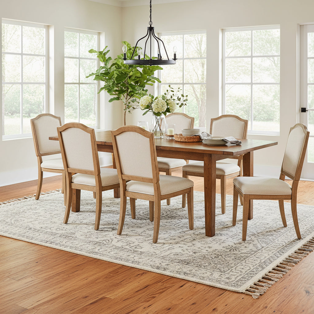 LH Home Irish Coast Large Extension Dining Table (72"/96")