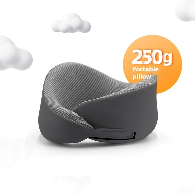🌟 Adjustable Memory Foam U‑Shaped Travel Neck Pillow