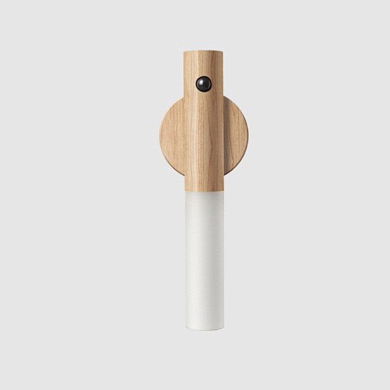 USB Magnetic Wood Motion Night Light