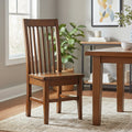 LH Home Irish Coast Slat Back Chair (Set of 2)